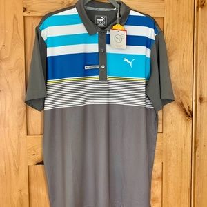 Puma Performance Fit Golf Polo NWT - M
